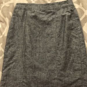 New with tags! Denim/gray pencil skirt